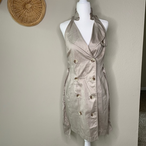 Ann Taylor Button Down Utility Dress - Picture 3 of 5